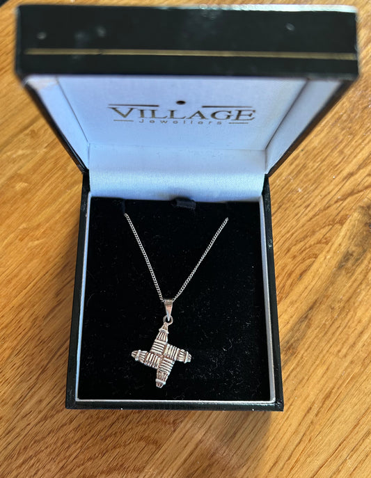 St Brigid’s cross necklace