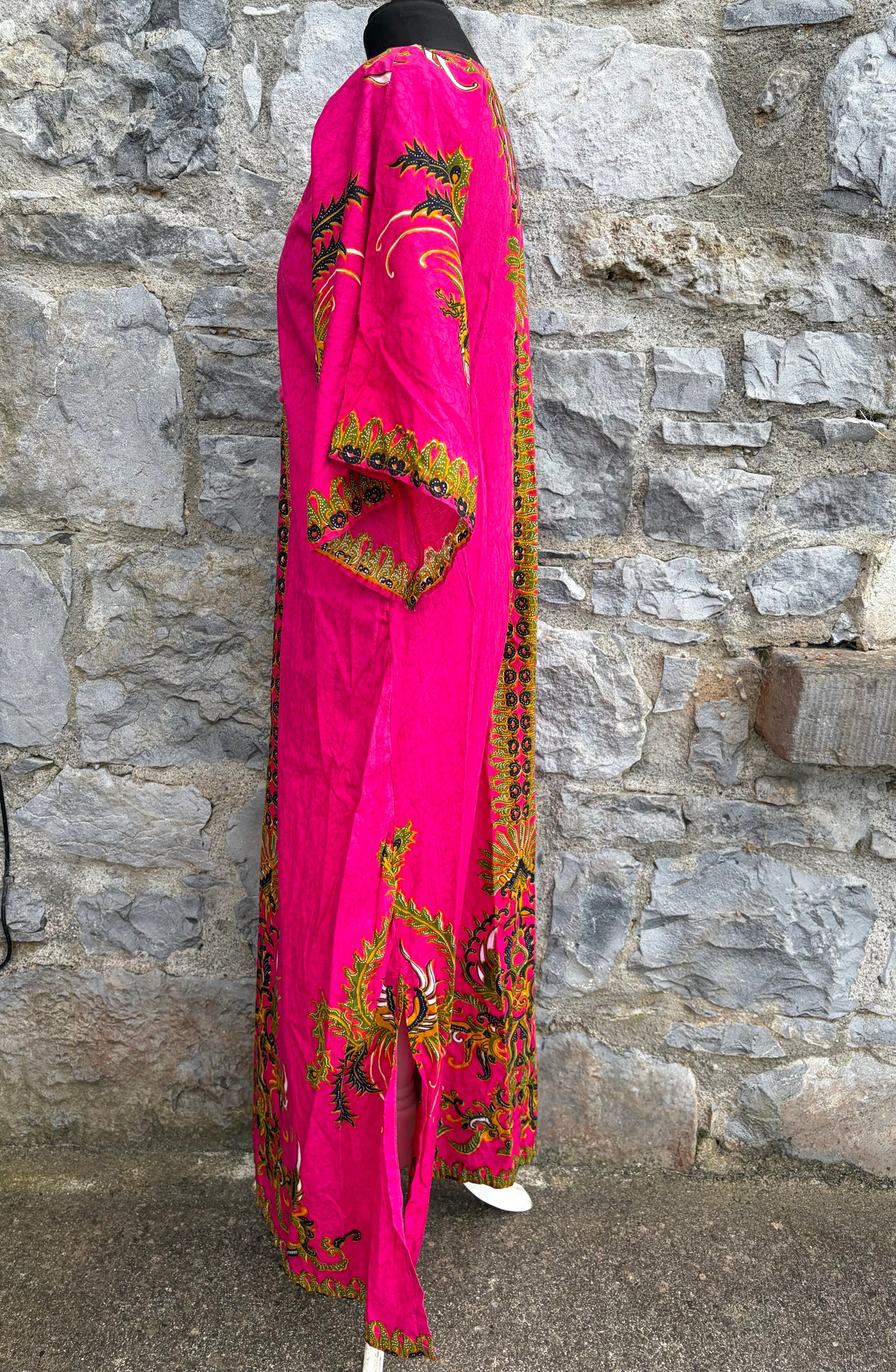 90s pink caftan uk 6-8