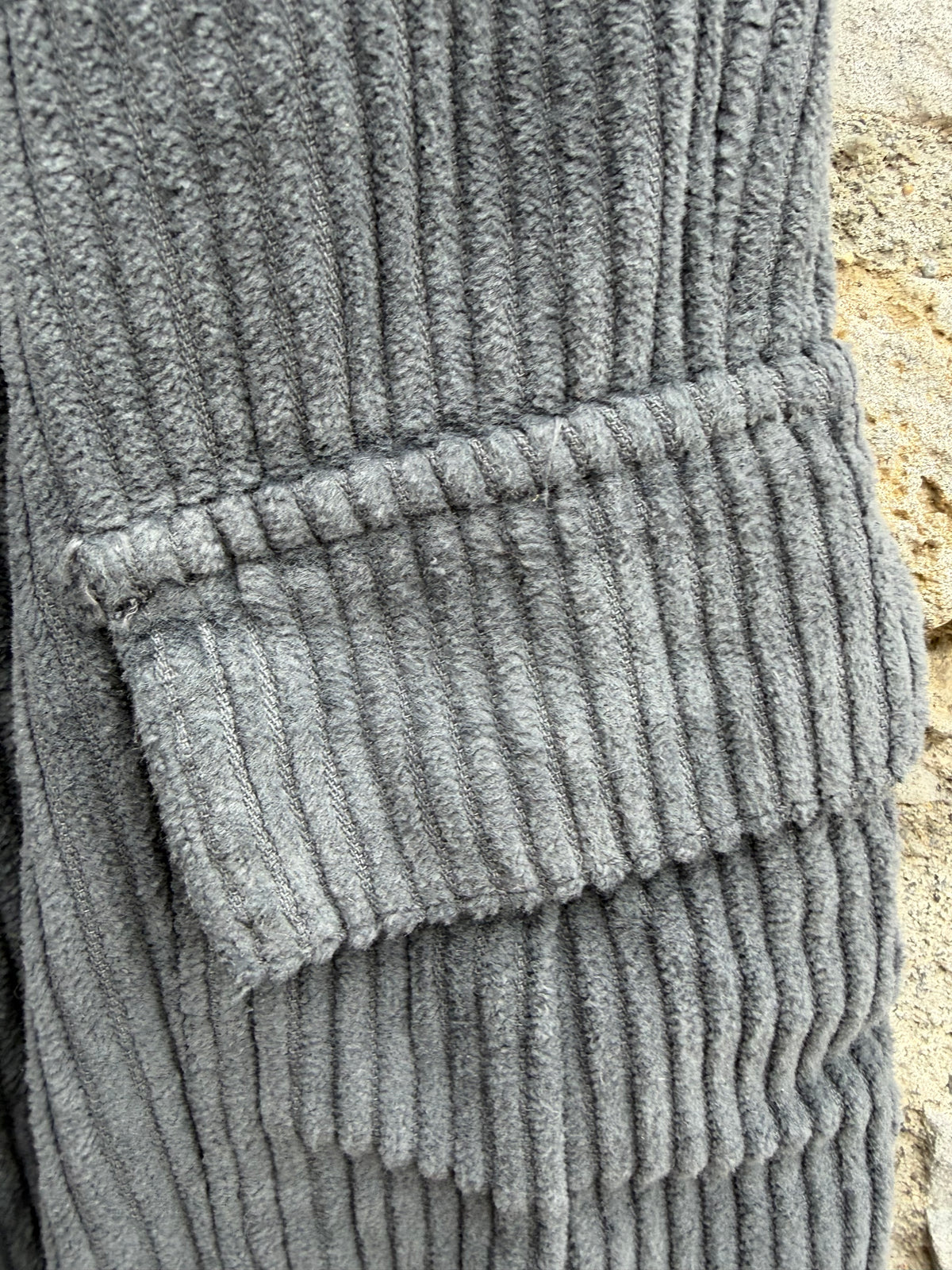 Grey combat cords  9y (134cm)