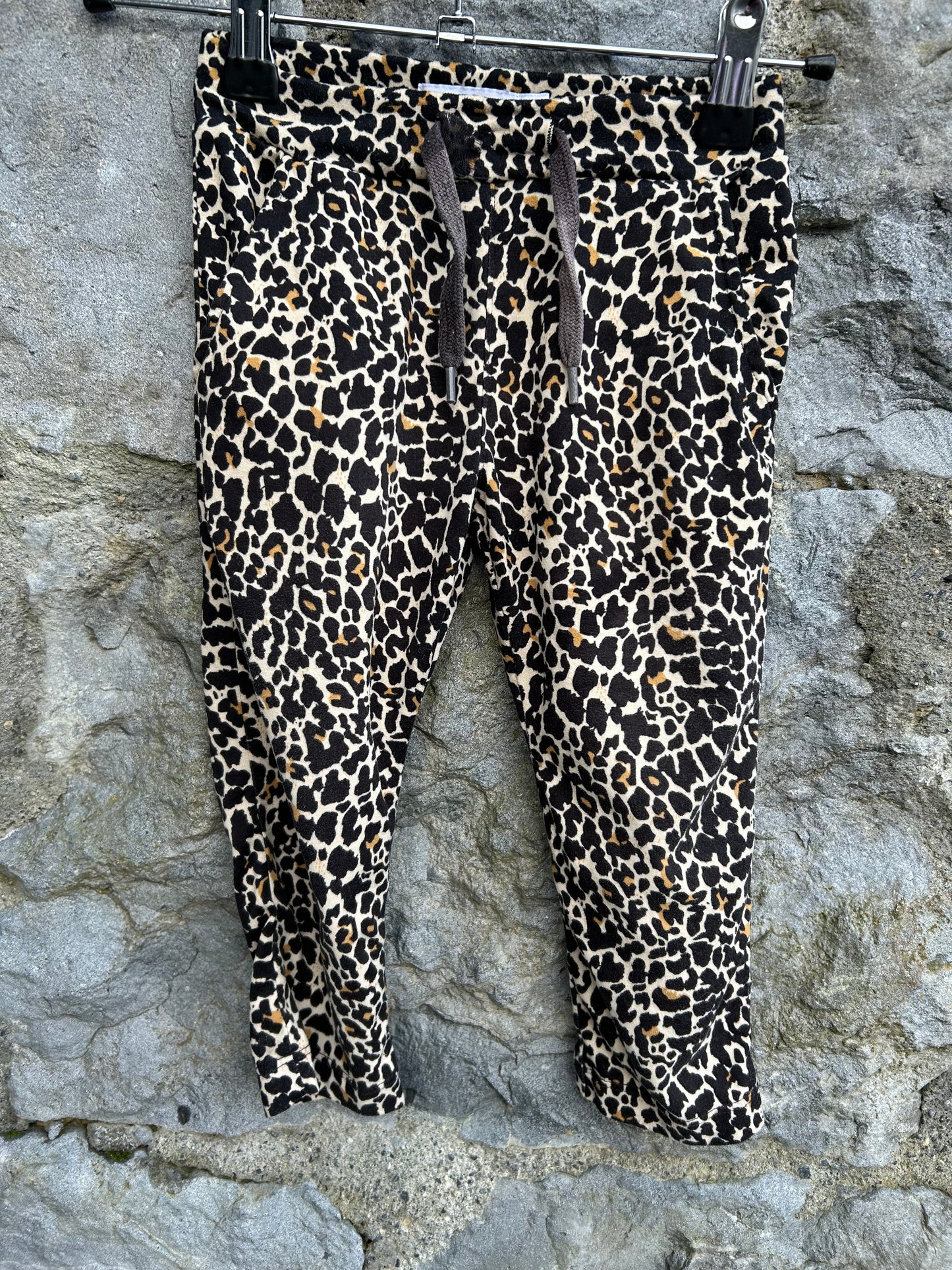 Leopard print pants 12-18m (80-86cm)