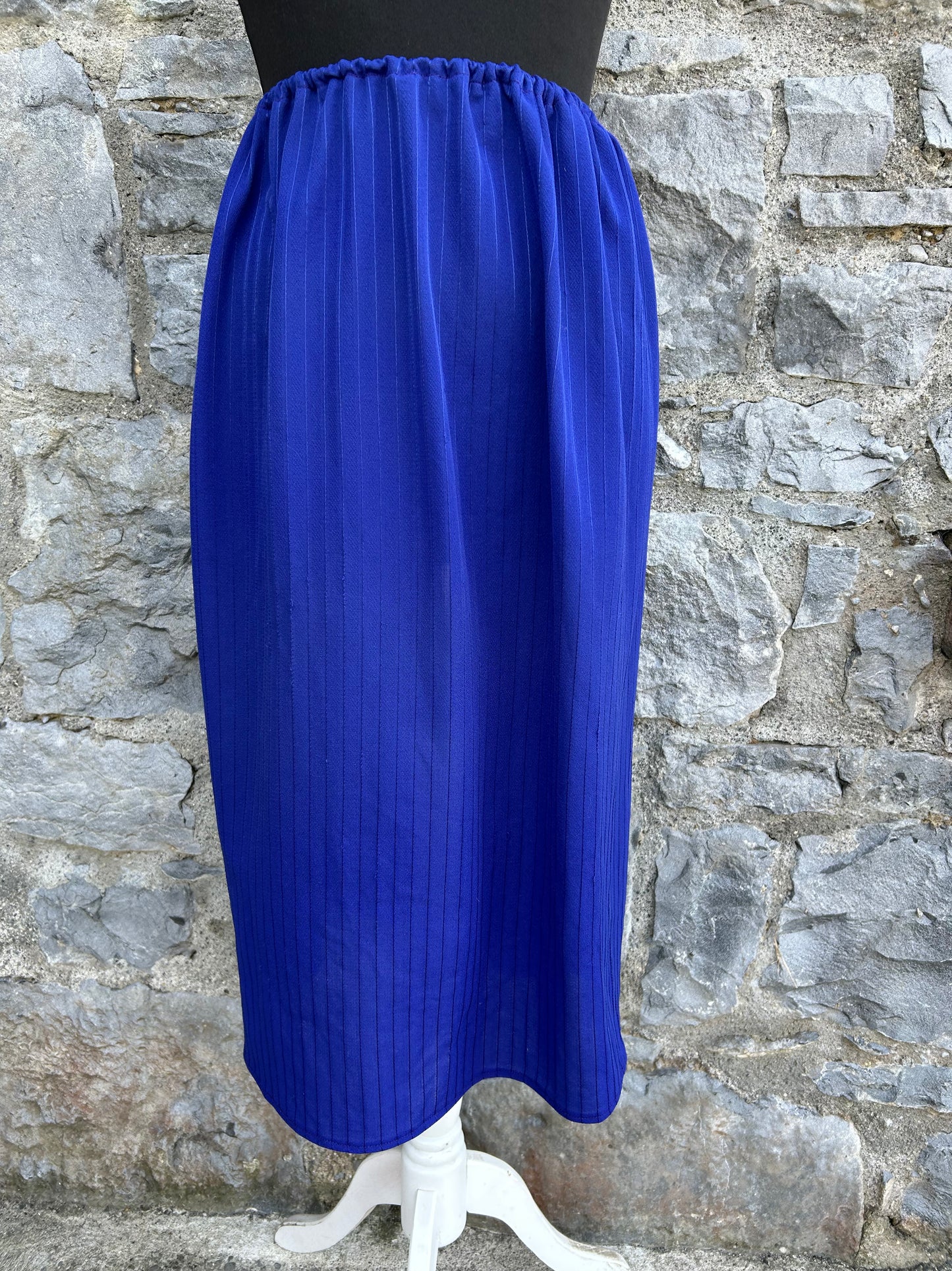 90s royal blue skirt uk 6-10