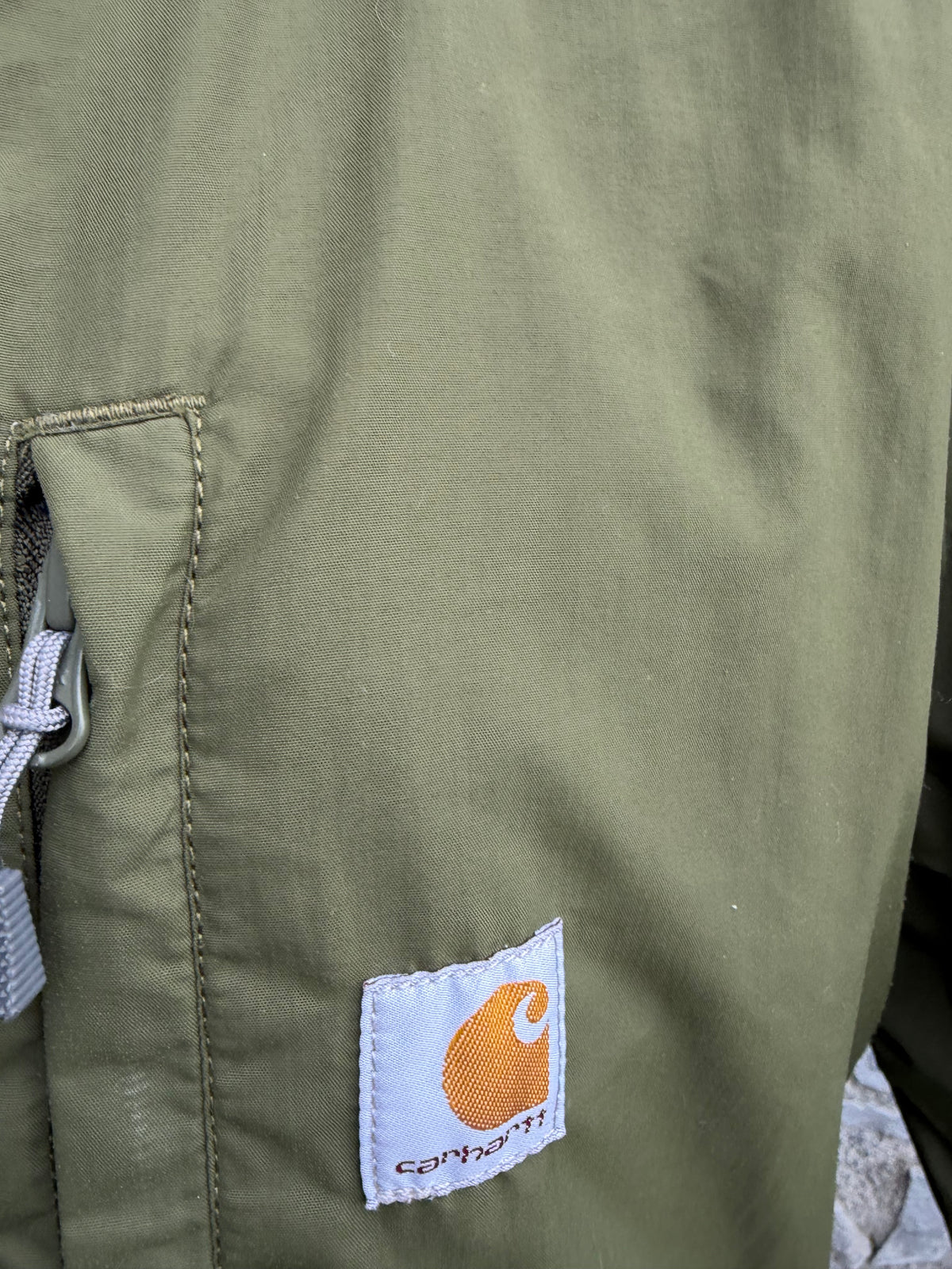 Olive Rain Defender Relaxed Fit Lightweight Jacket M-L