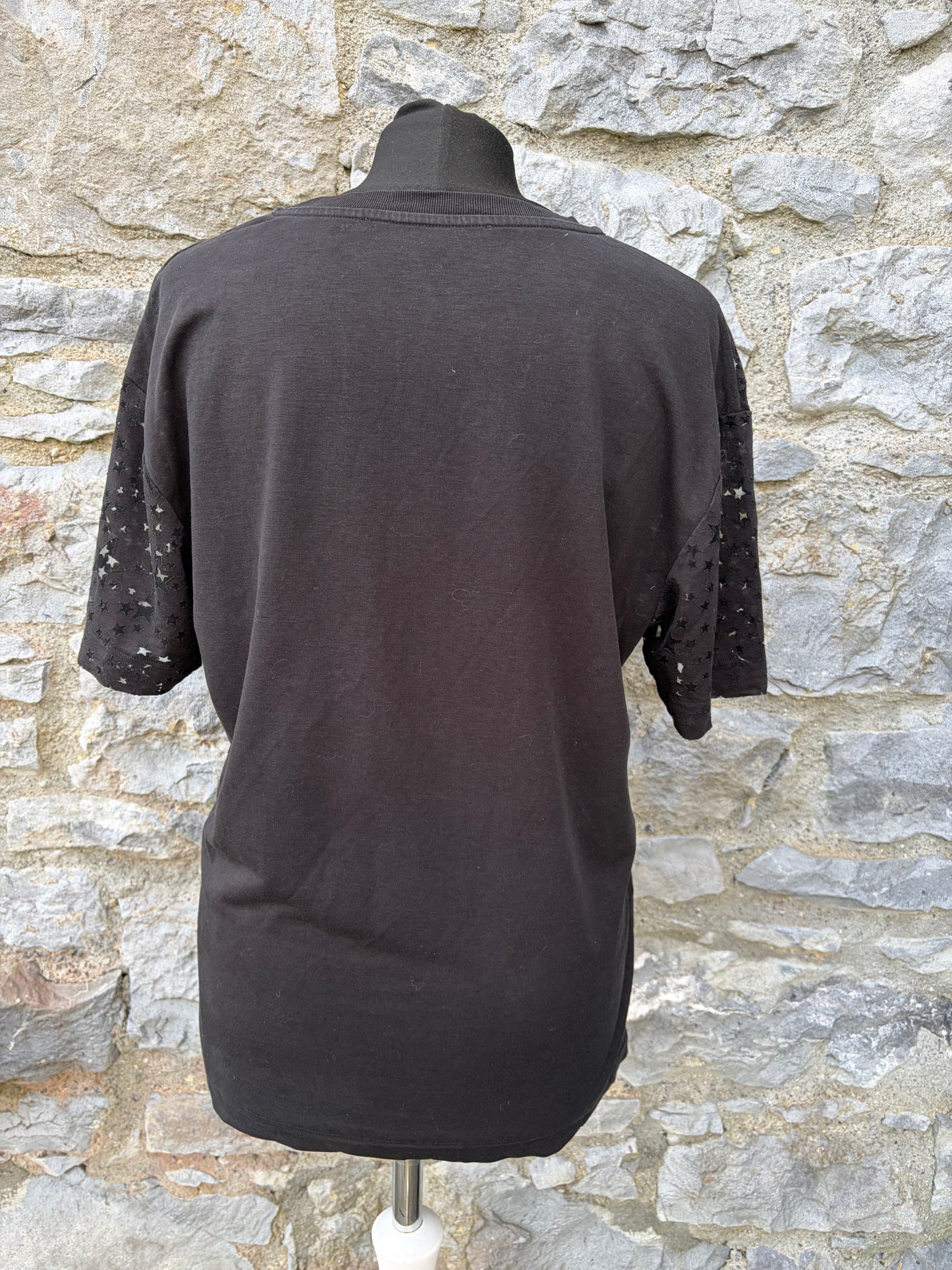 Stars charcoal t-shirt uk 10-12