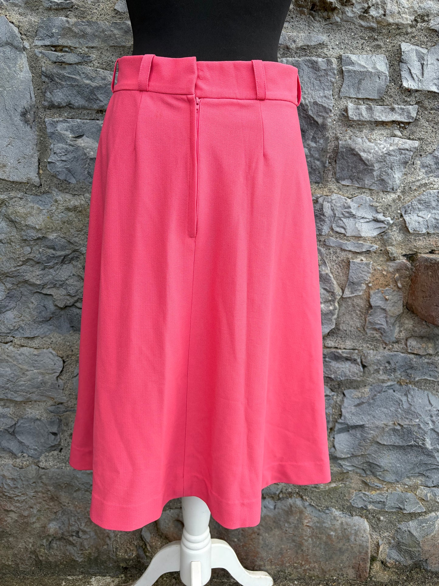 80s coral skirt uk 10