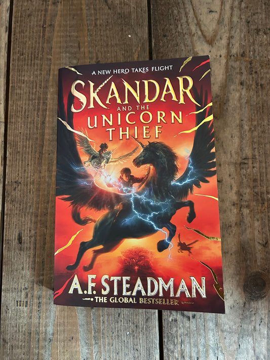 Skander and the unicorn thief by A.F.Steadman