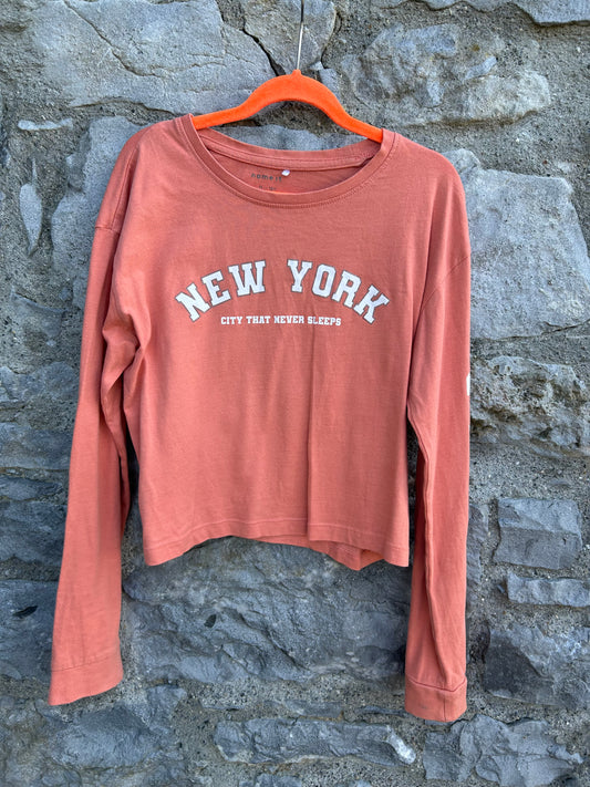 New York cropped top  11-12y (146-152cm)