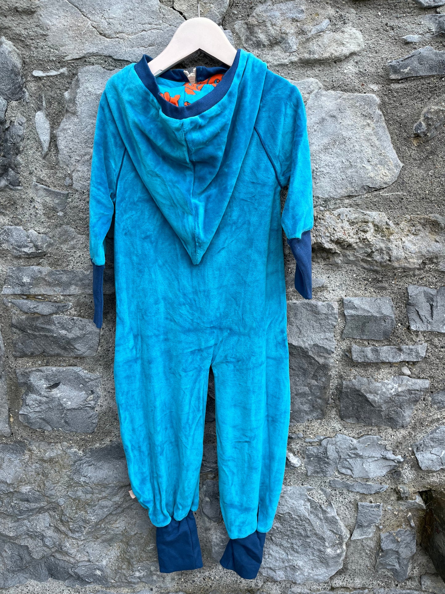 Kim Jumpsuit, Blue Reef   3y (98cm)