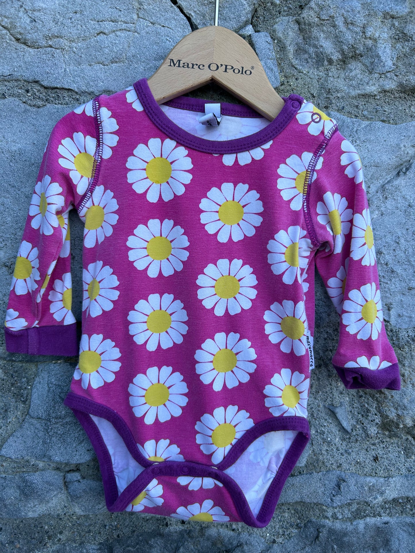 Pink daisies vest  3m (62cm)