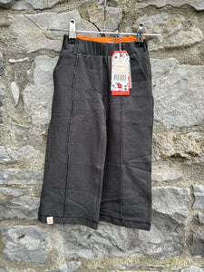 Phantom grey Flower power pants  2y (92cm)
