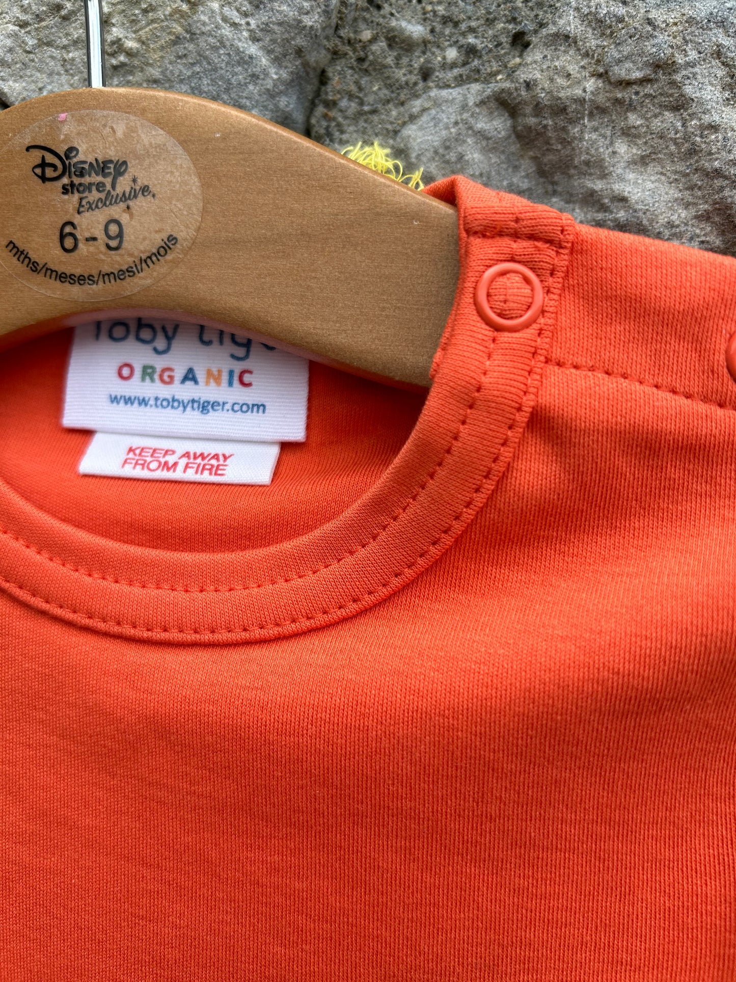 Orange top  6-12m (68-80cm)