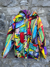 Load image into Gallery viewer, 80s Abstract colourful jacket  8-9y (128-134cm)
