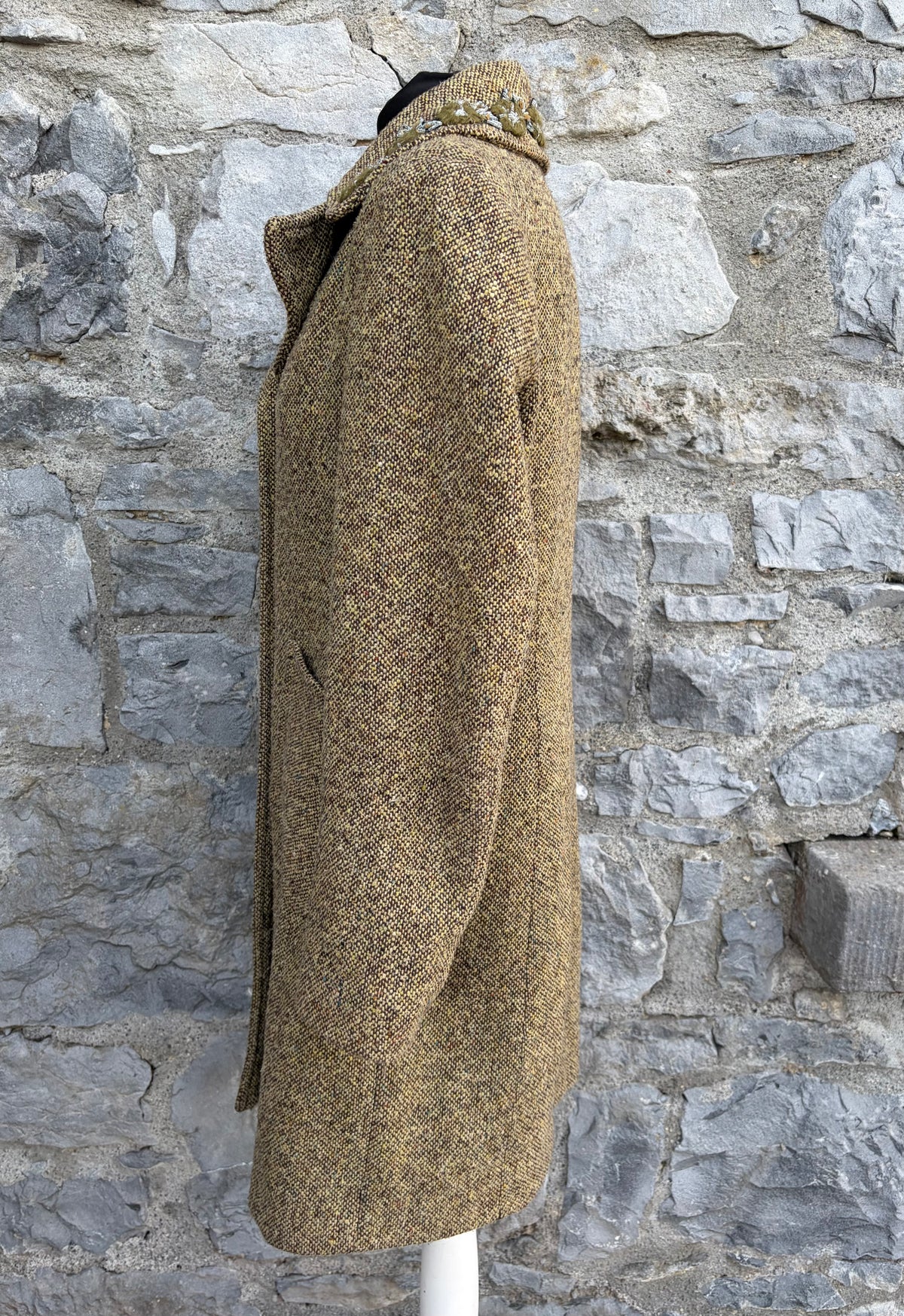 Y2K tweed coat uk 10-12