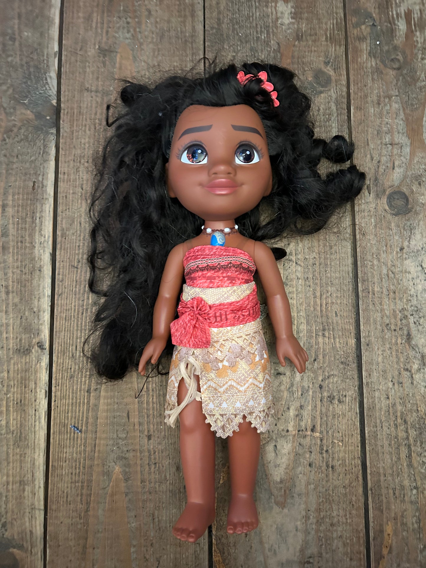 Moana and Maui dolls