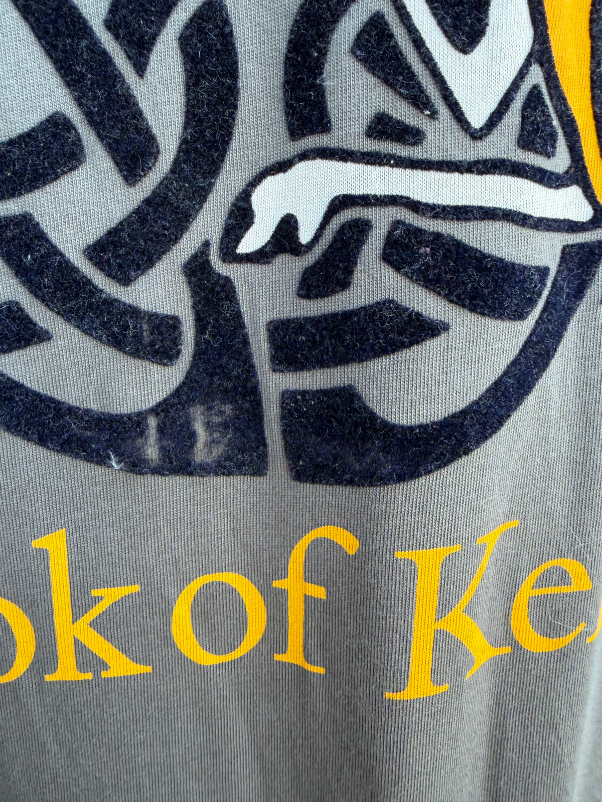 Book of Kells grey T-shirt Small