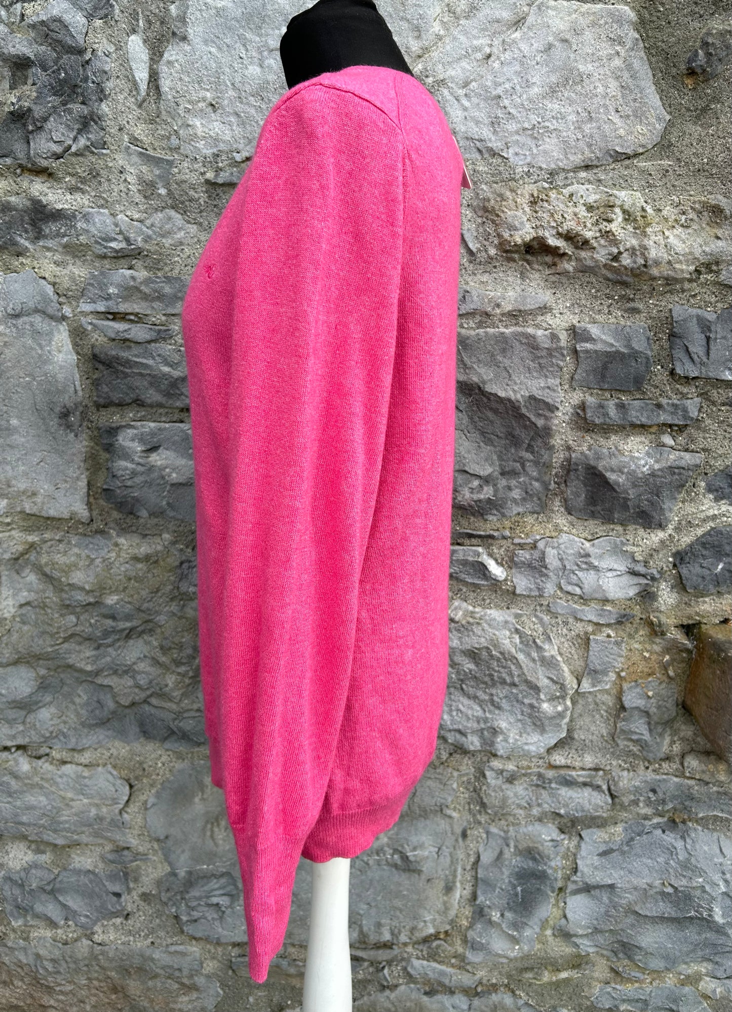 Pink woolly jumper uk 16-18