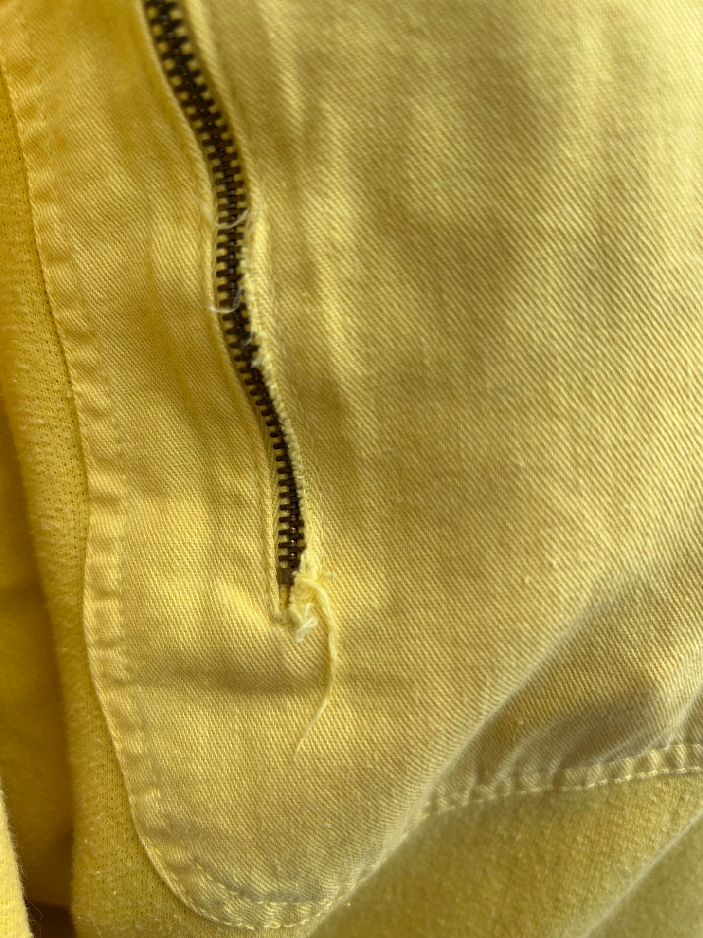 80s yellow golf sweatshirt Medium