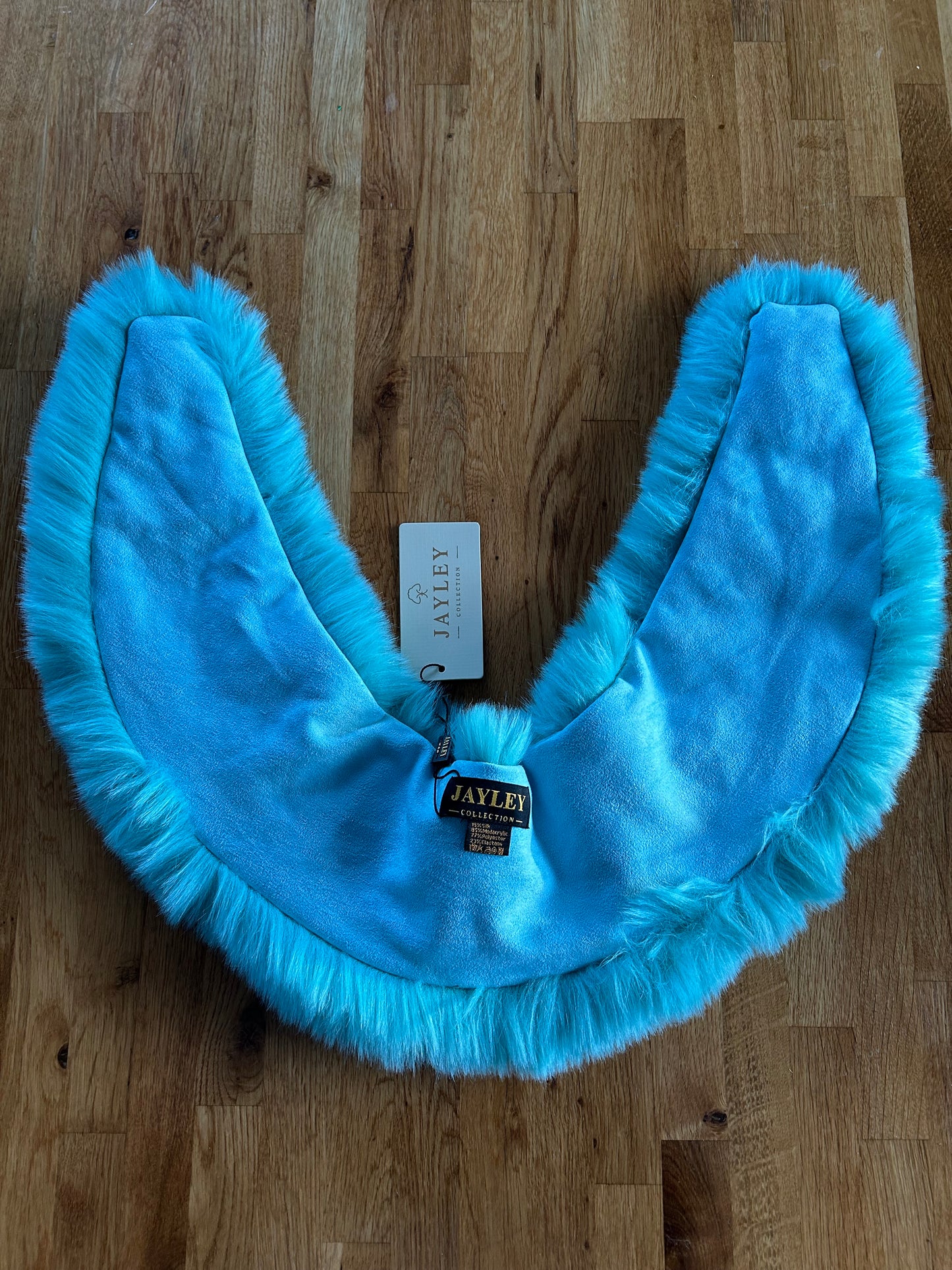 Blue fury scarf