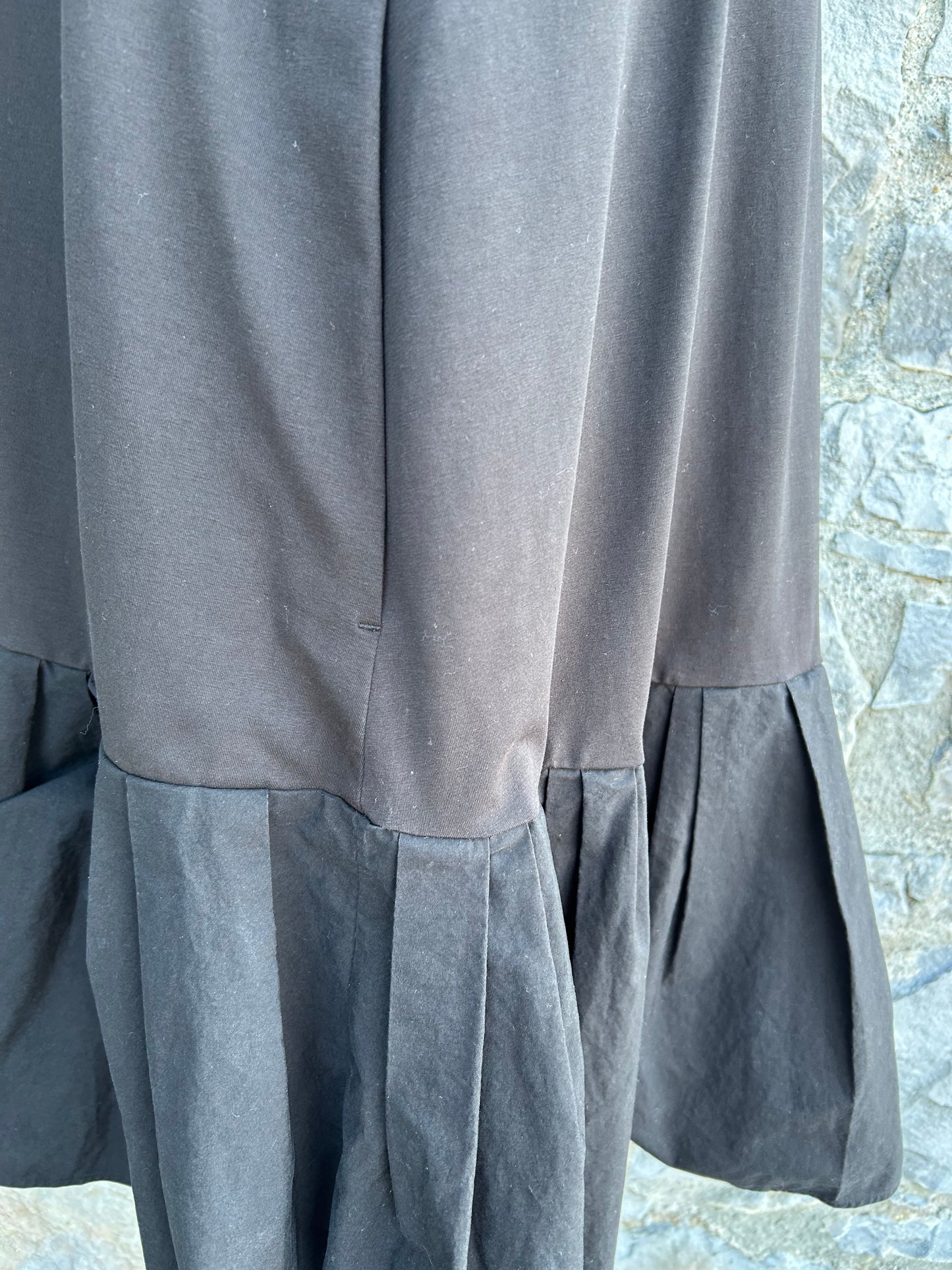 Gathered Panel Cotton Dress uk 12-14