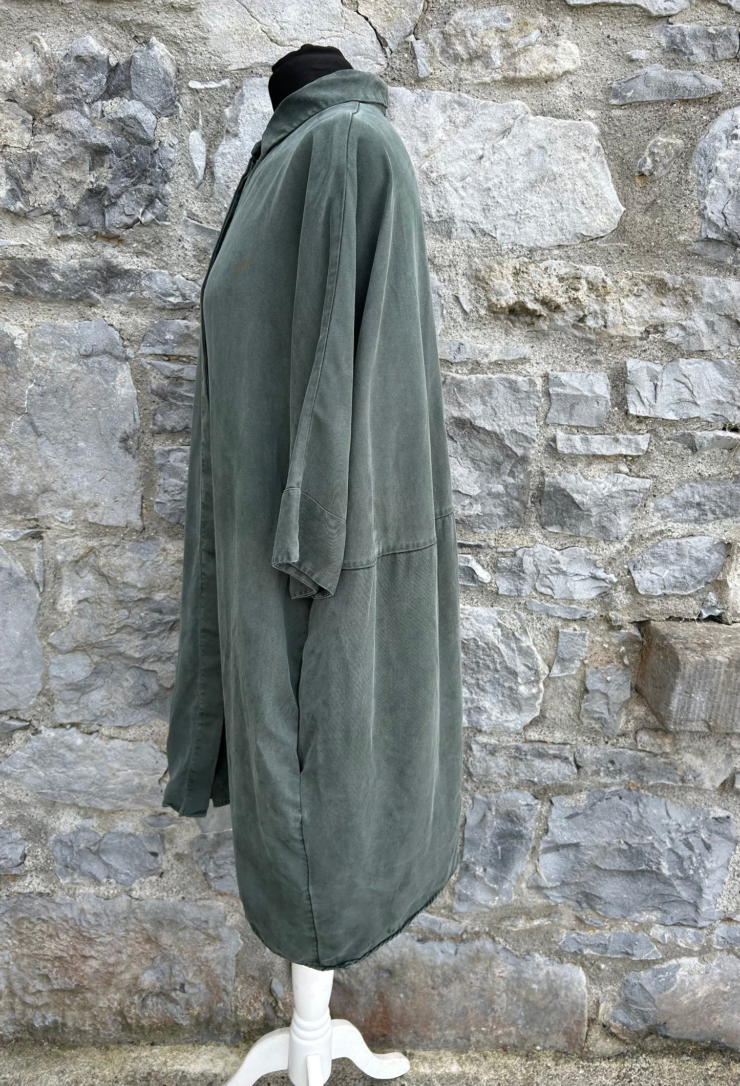 Khaki dress uk 10-12