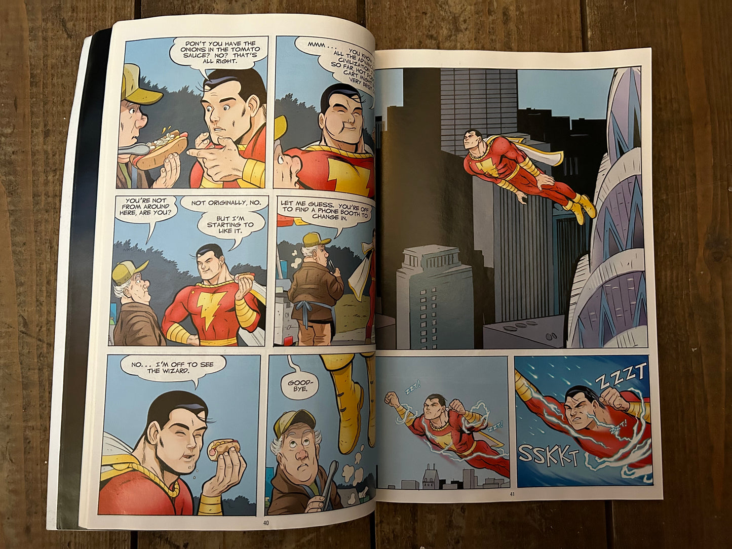 Flash&Shazam comics