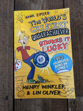 Load image into Gallery viewer, The world&#39;s greatest underachiever Strikes it Lucky by Henry Winkler
