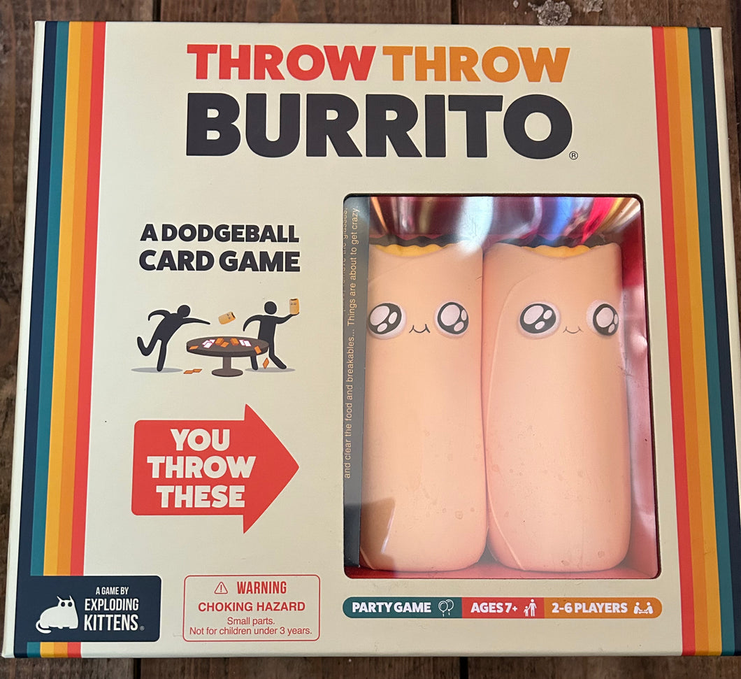 Throw throw burrito game