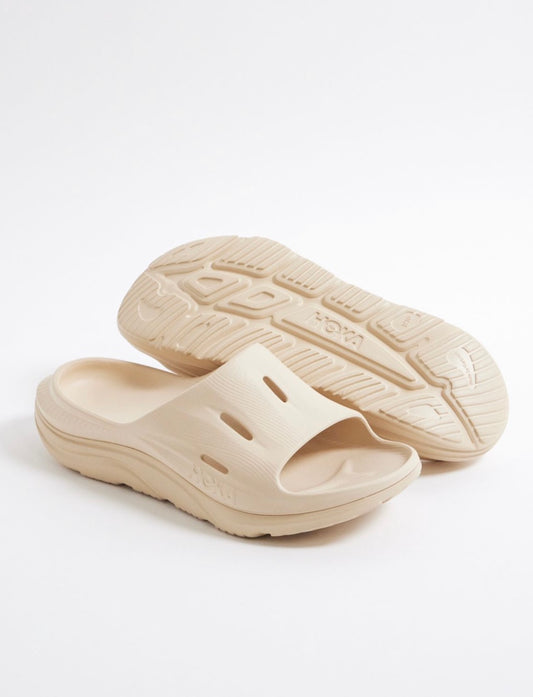 One Ecru Ora Recovery Slide 3 Sandals  uk 9-9.5 (eu 43-43.5)
