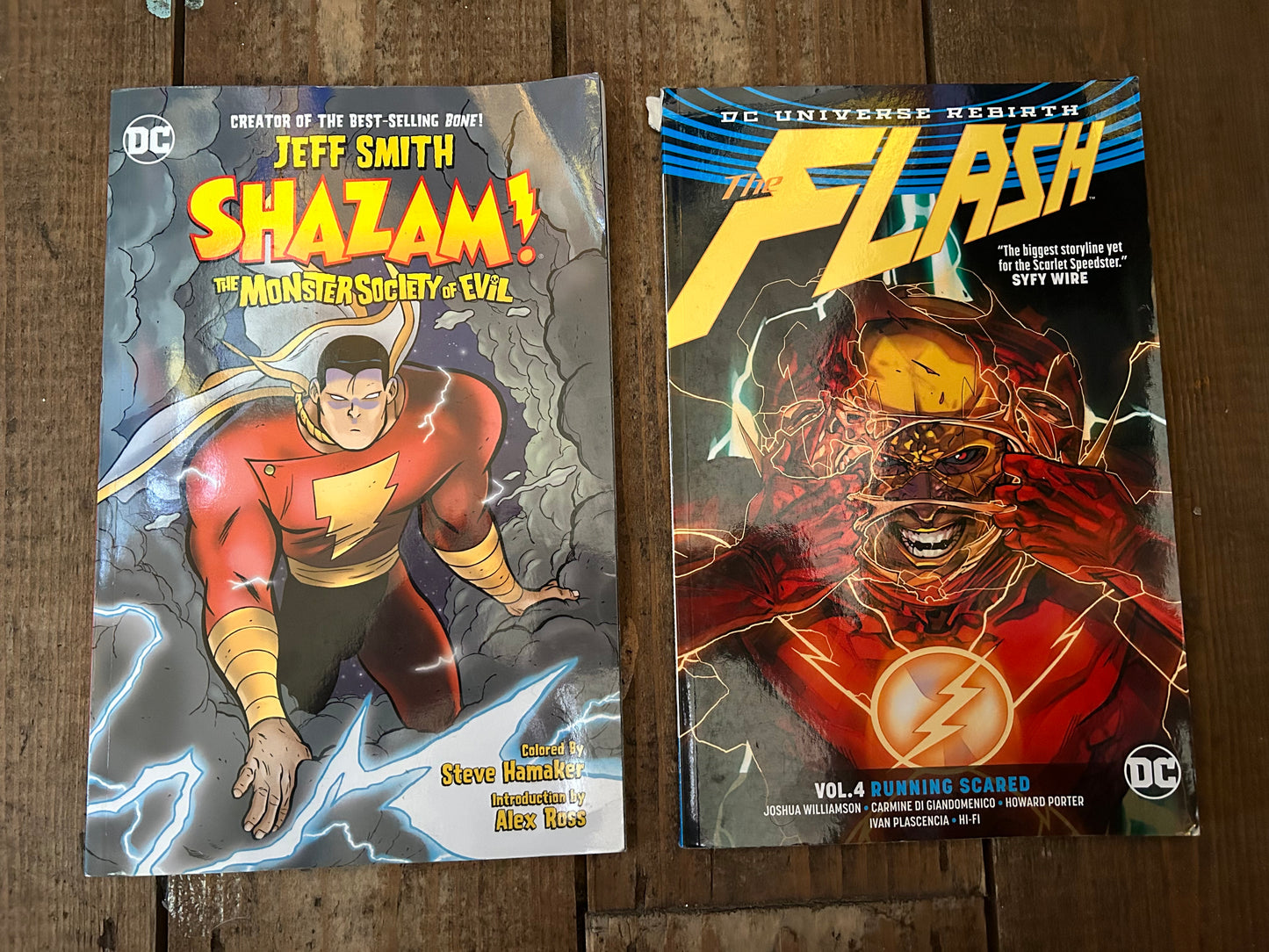 Flash&Shazam comics