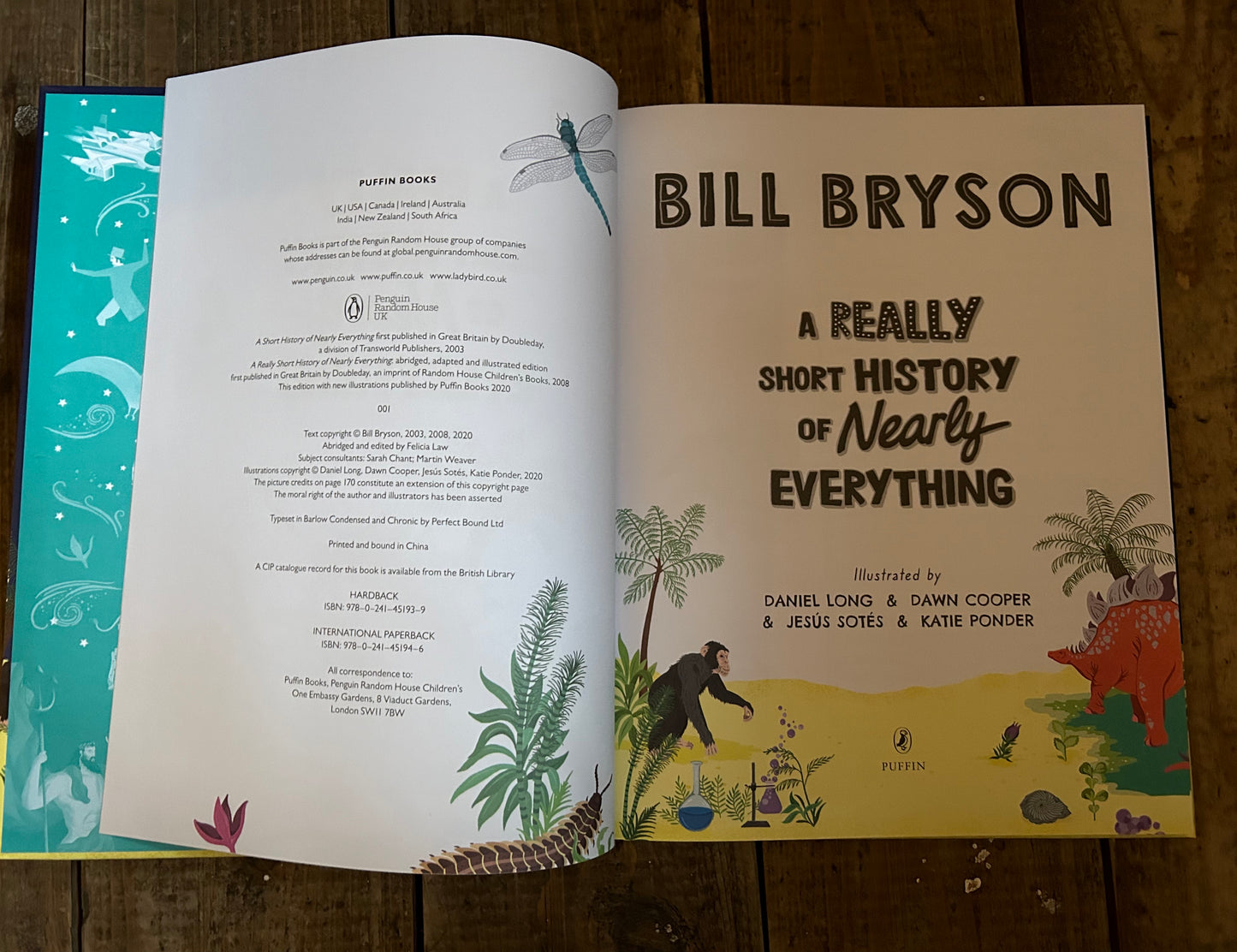 A really short history of nearly everything by Bill Bryson