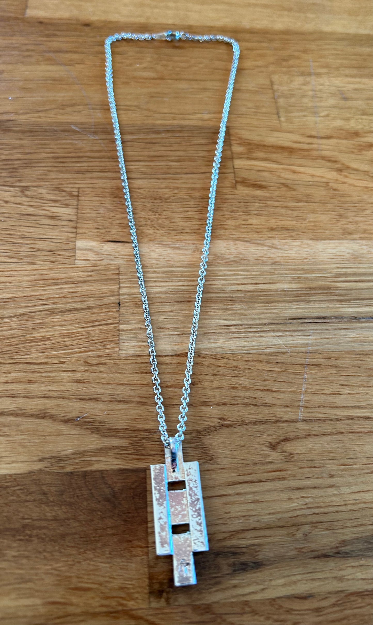 Geometric necklace