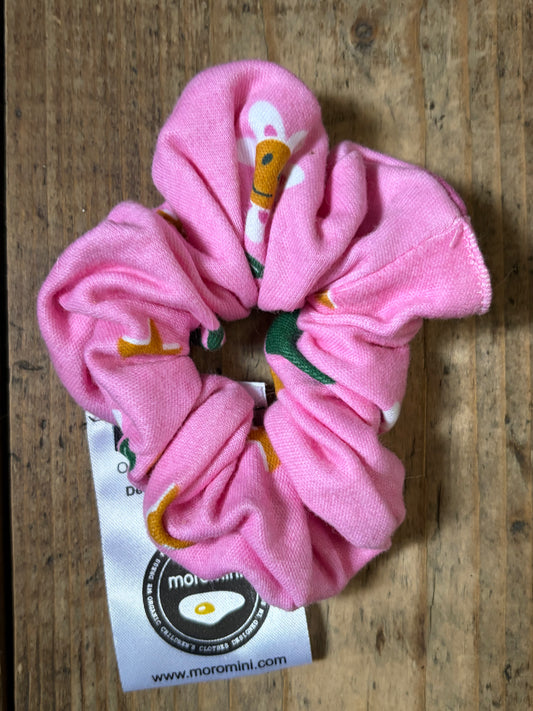 Pink scrunchie