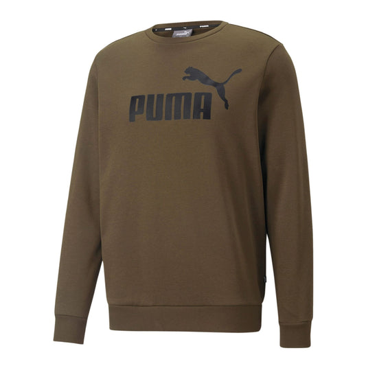 Khaki crew neck sweatshirt Small