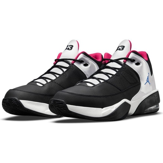 Jordan Max Aura 3 black&white with pink sneakers  uk 5 (eu 38)
