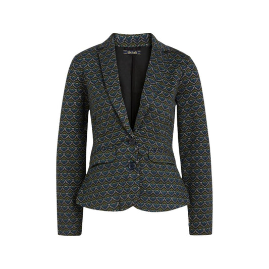 Daisy green geometric blazer uk 14-16