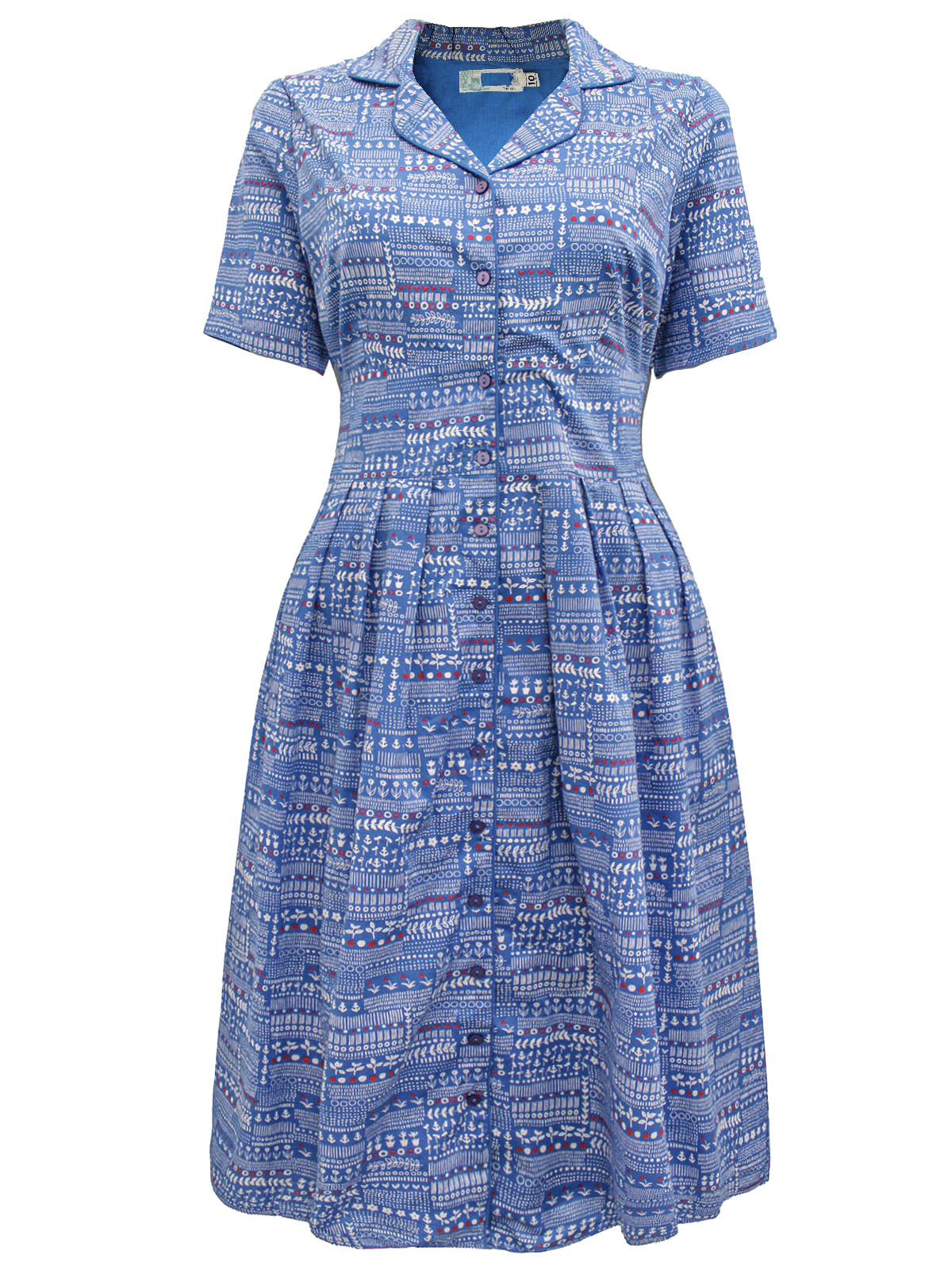 Blue Charlotte shirt Dress uk 12