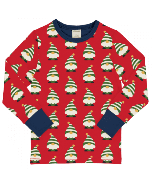 Swedish Santa red top  18-24m (86-92cm)