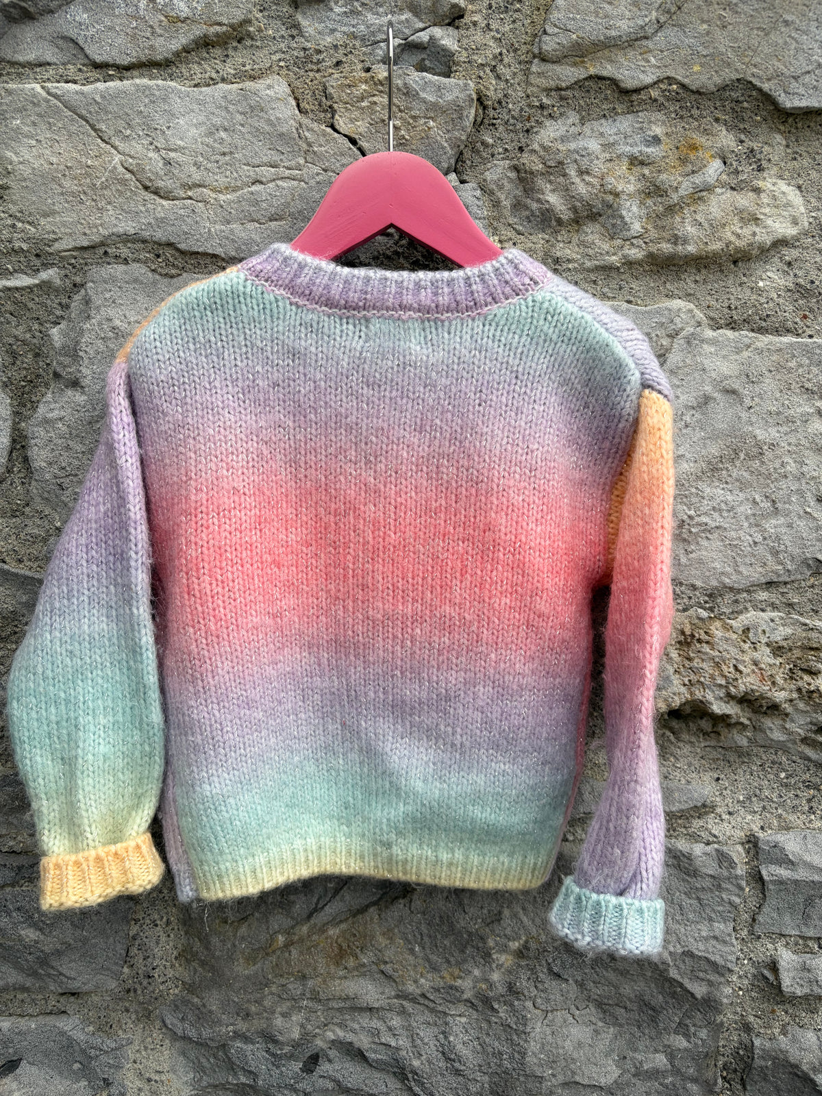 Rainbow cardigan  2-3y (92-98cm)