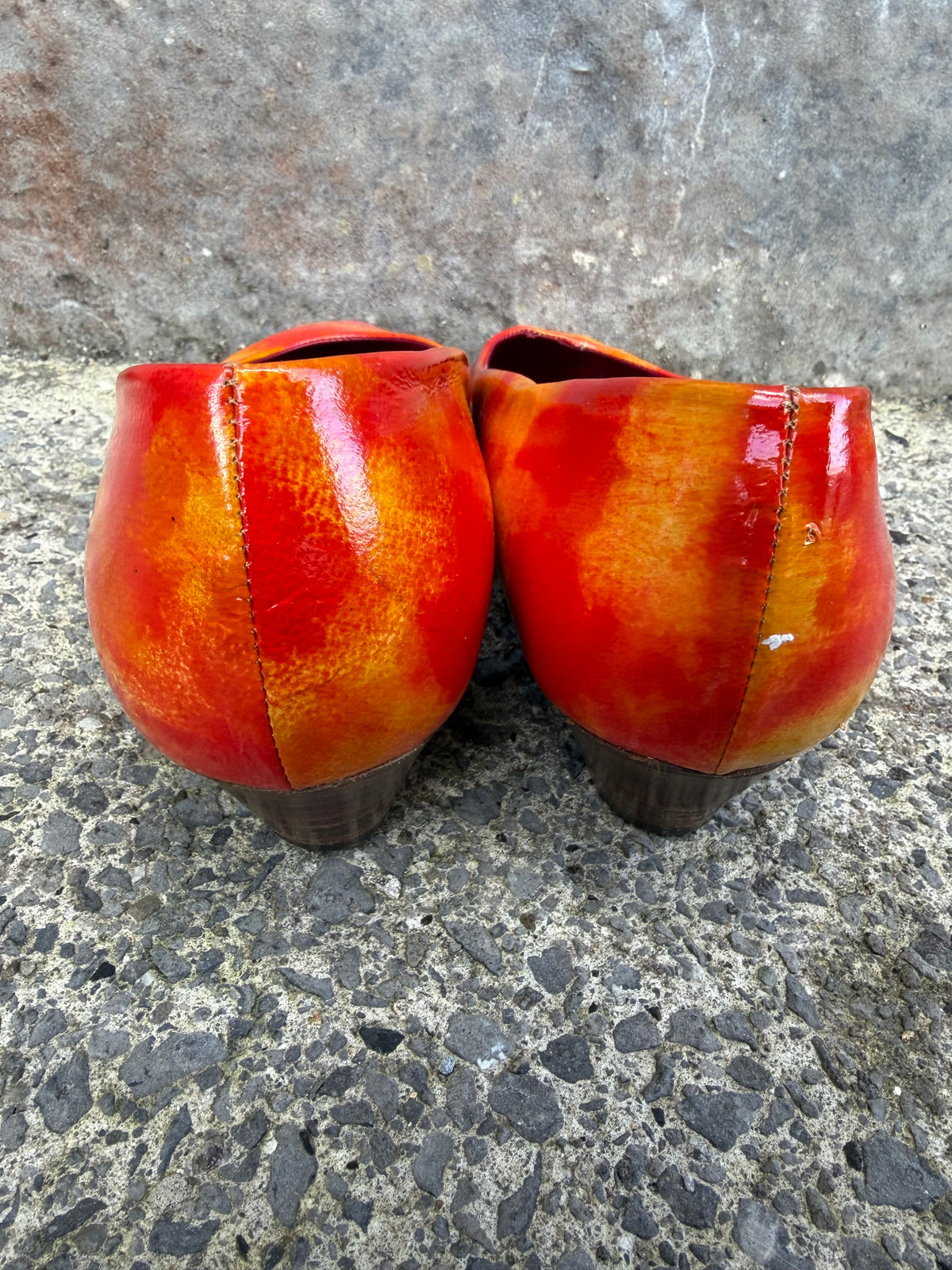 80s orange shoes uk 3.5 (eu 36.5)