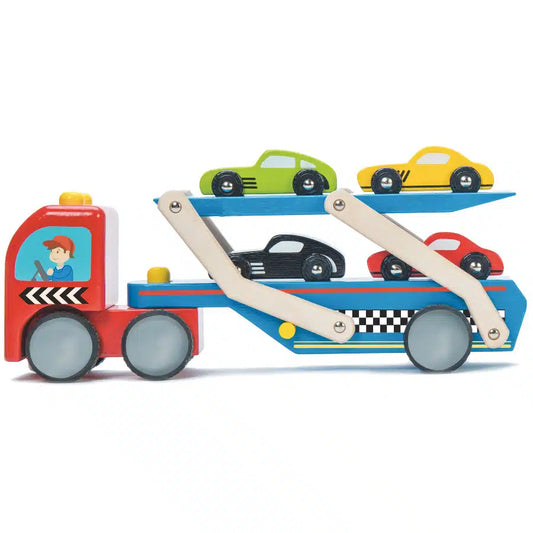 Wooden transporter lorry