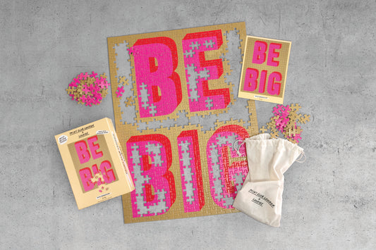 Be Big puzzle by Dave Buonaguidi