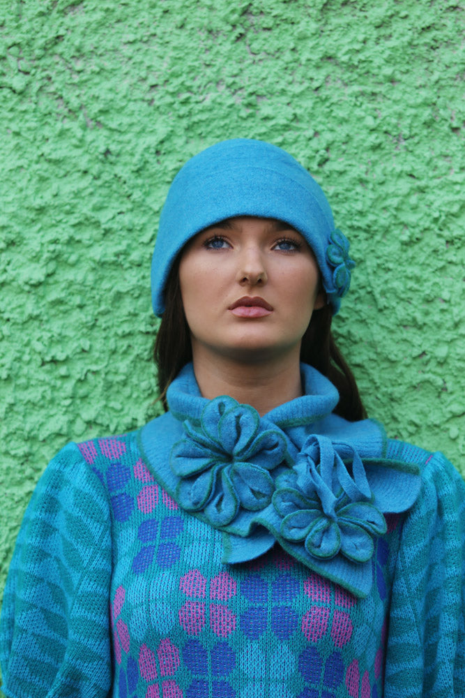 Flower scarf