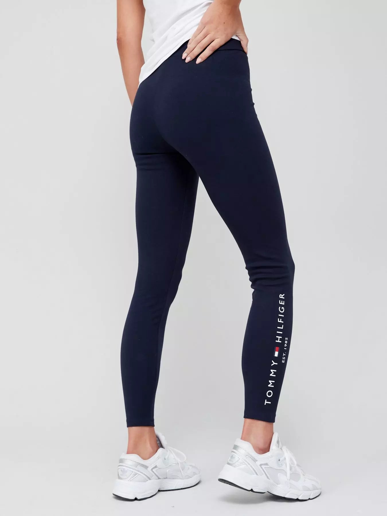 TH navy leggings uk 6-8