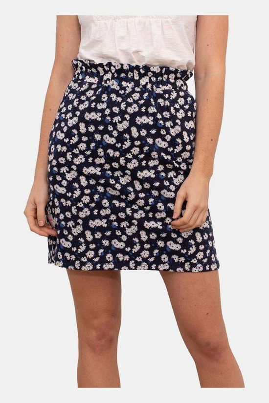 Daisies navy skirt uk 10-12