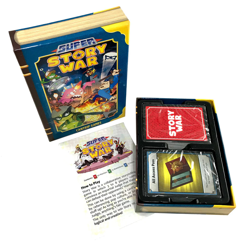 Super story war card game