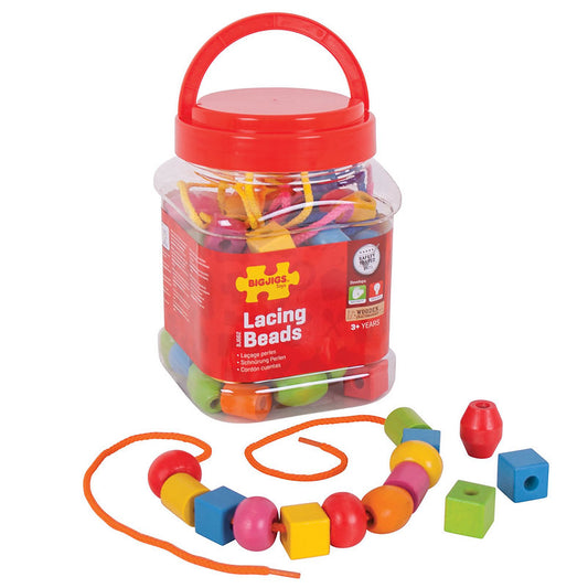 Lacing bead
