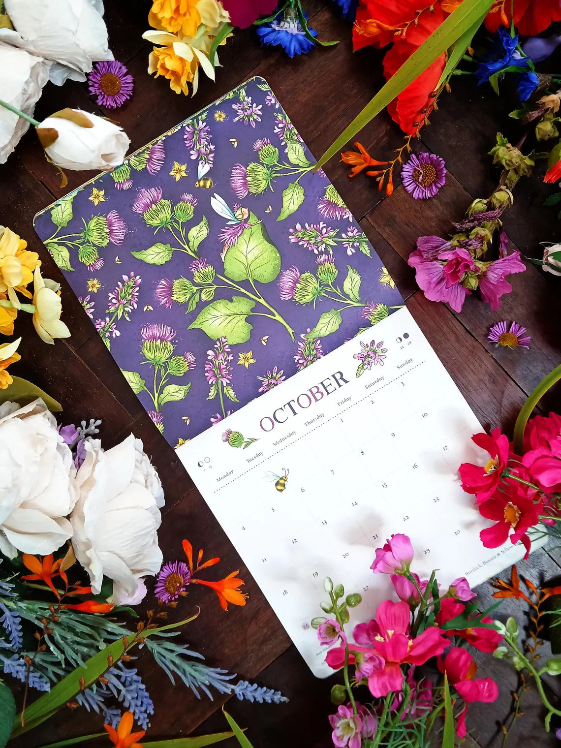 2027 Calendar - Healing herbs of Ireland