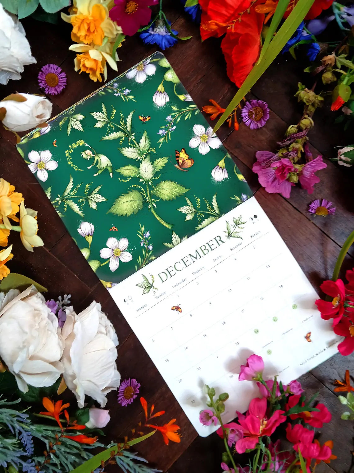 2027 Calendar - Healing herbs of Ireland