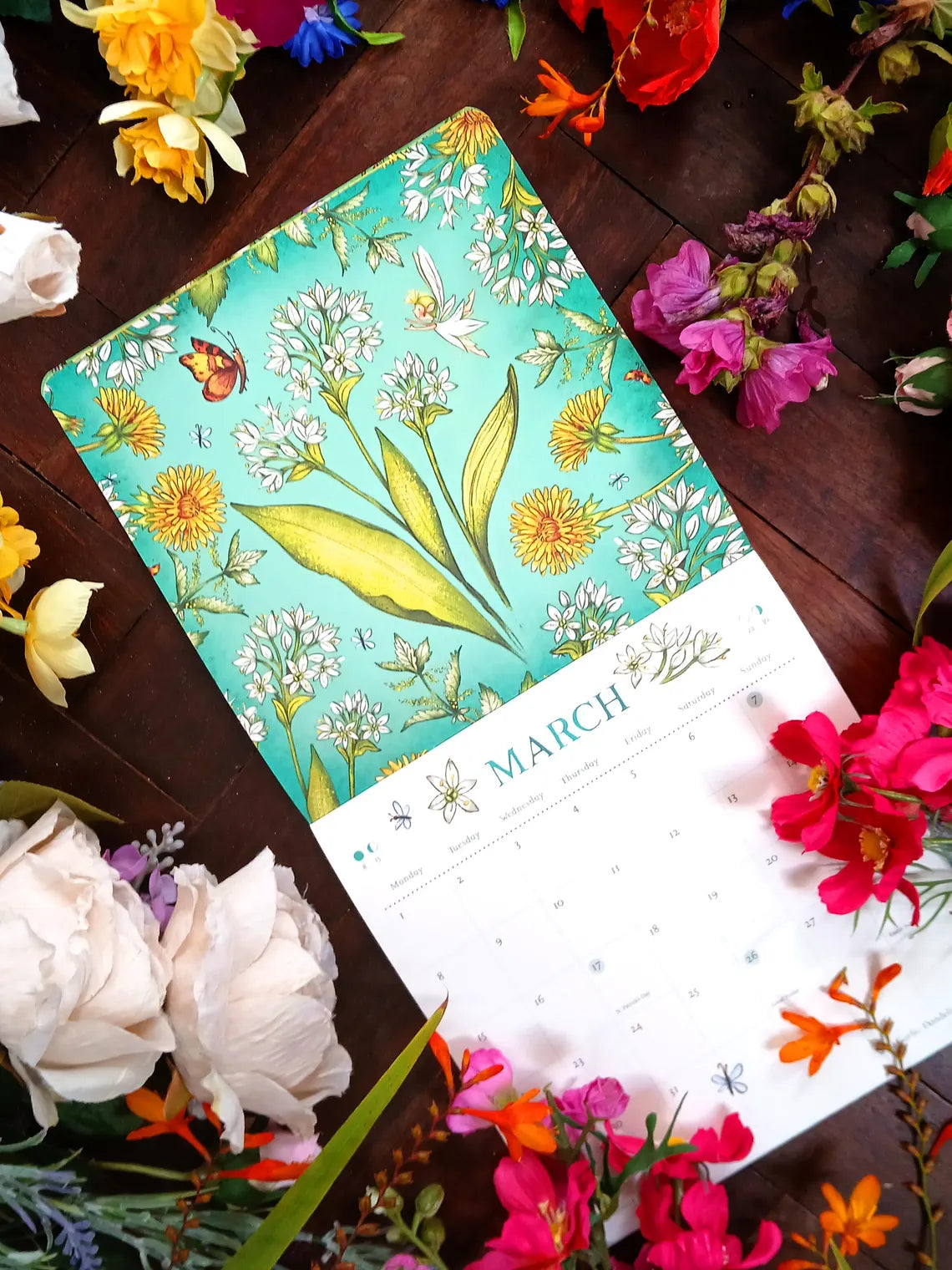 2027 Calendar - Healing herbs of Ireland