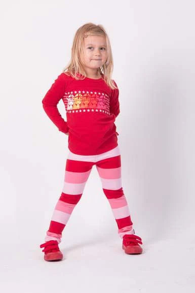Freja red top  2-3y (92-98cm)