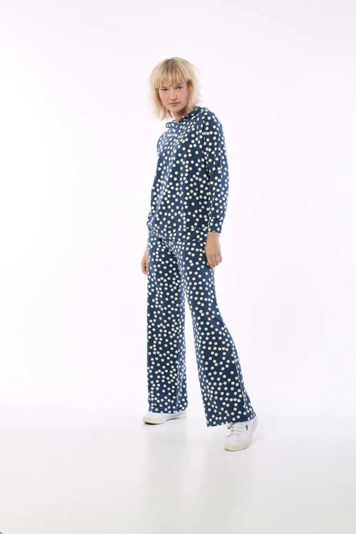Mega dots navy hoodie uk 12